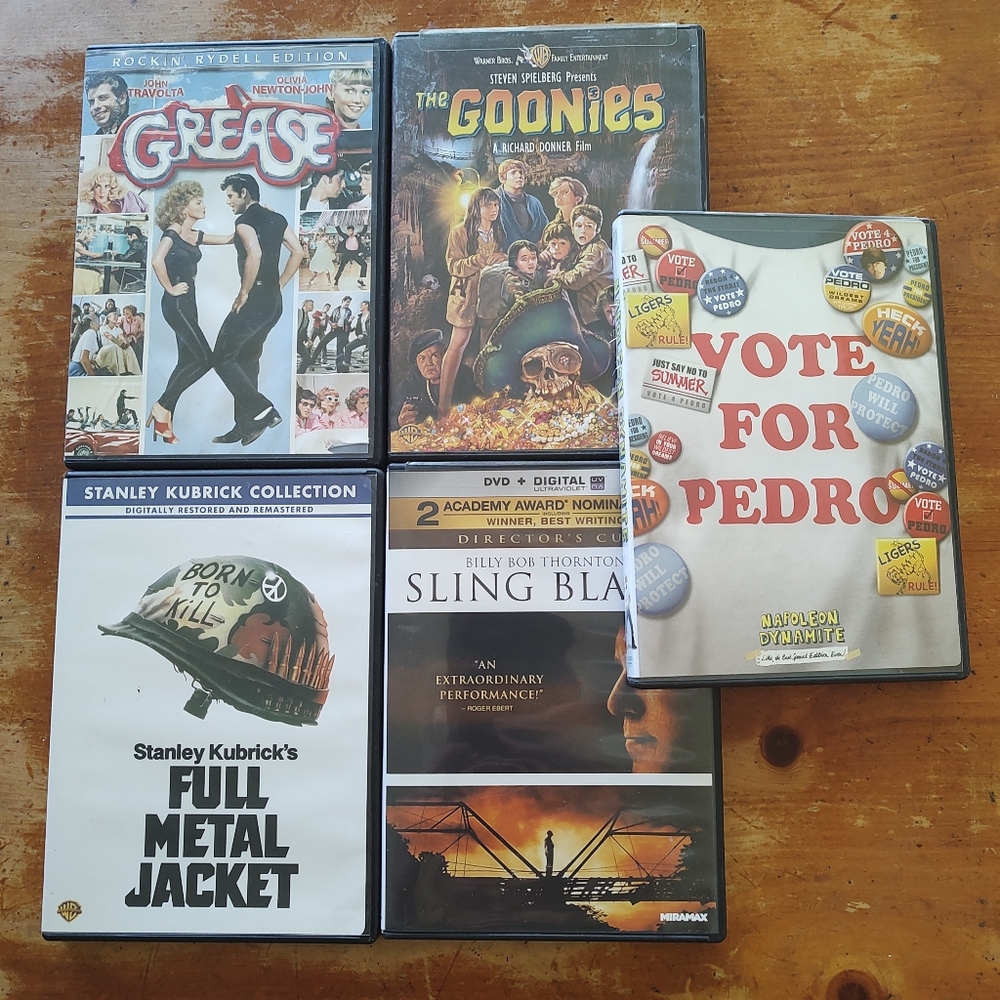 5 DVD Bundle